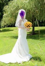 Gorgeous Melissa Sweet wedding dress Size 6 Professionally Cleaned And Sealed