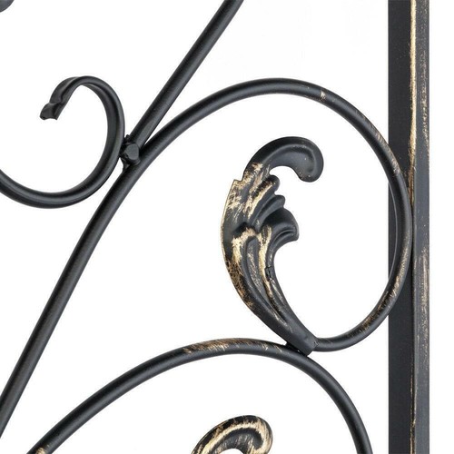 Large Tuscan Wrought Iron Metal Wall Decor Rustic Antique Garden Indoor