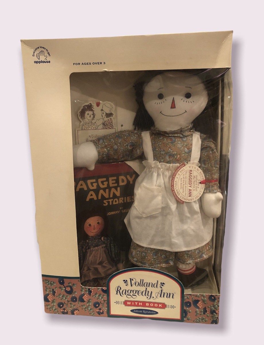 Raggedy Ann and Andy Applause Limited edition with Books
