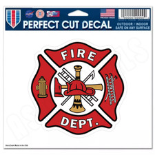 Firefighter Fire Department Ems Window Bumper Sticker Decal Size 3-12