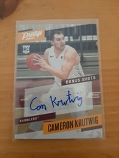 2020-21 Cameron Krutwig Chronicles Prestige Rookie Auto BONUS SHOTS #PBCKR