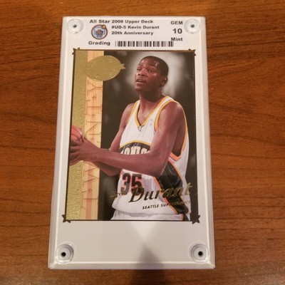 KEVIN DURANT 2008 Upper Deck 20th Anniversary #UD-5 ☆GEM ...