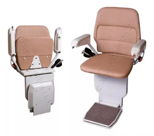 STANNAH 420 + POWER SWIVEL SEAT INSTALLED 1YR GUARANTEE MOBILITY EQUIPMENT - Picture 1 of 1