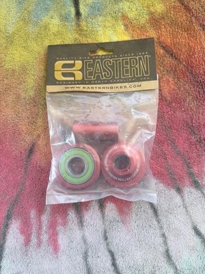 EASTERN BIKES  BMX  American 19mm Pressed BB-Flat Red Anodized (SOLD OUT)