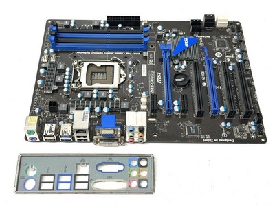 Motherboard MSI Z68A-G43 (G3) DDR3 inkl. Blende - Mainboard MS-7750