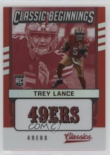2021 Panini Classics Classic Beginnings Red /50 Trey Lance #CB-TL hn8