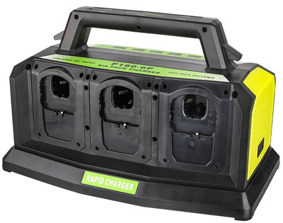 Super Battery Charger for Ryobi 18V Battery 6-Ports Simultaneous Rapid Charger