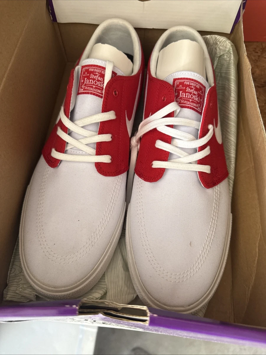 Nike Zoom Stefan Janoski Canvas RM SB University Red Club  display picture 1
