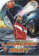 2023-24 Topps Chrome Cosmic #LIO-7 Bilal Coulibaly Launched Into Orbit