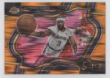 2022-23 Panini Select Courtside Orange Flash Prizm Anthony Davis #217 14ql