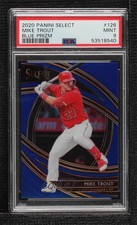 2020 Panini Select Premier Blue Prizm 70/149 Mike Trout #126 PSA 9 MINT 1k22