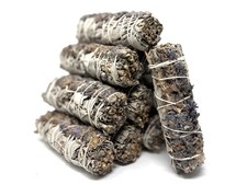 White Sage  Lavender Smudge Sticks House Cleansing  Negativity Removal 
