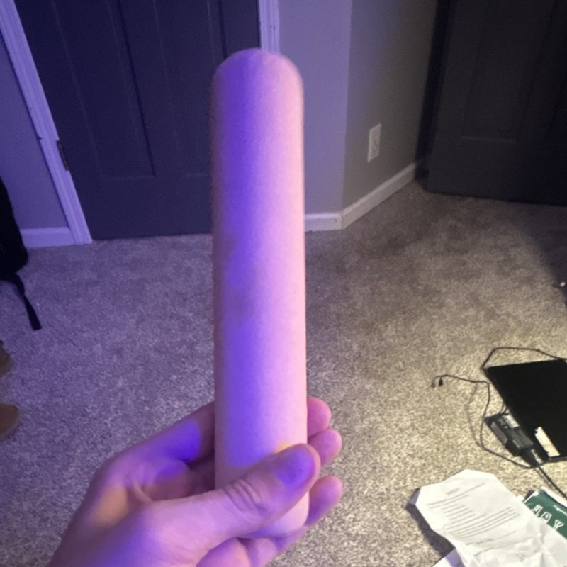 Purple Medium Density Foam Roller for Gym, Yoga, Arms, Back, Legs Recovery