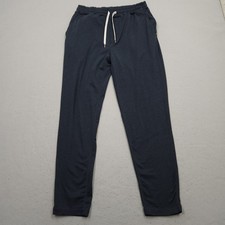 Vuori Pants Mens Large Blue Ponto Performance Dreamknit Sweatpants Joggers V418