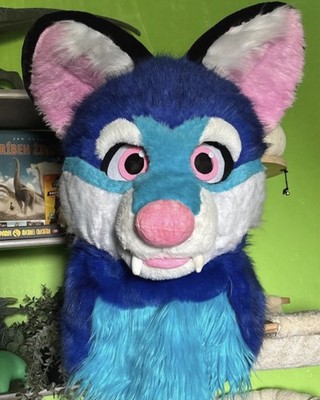 fursuit head and paws