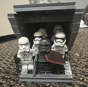 LEGO Star Wars First Order Transporter 75103 - Stormtroopers, Flametrooper- Used