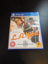 LA Noire PS4 Play Station 4 Game