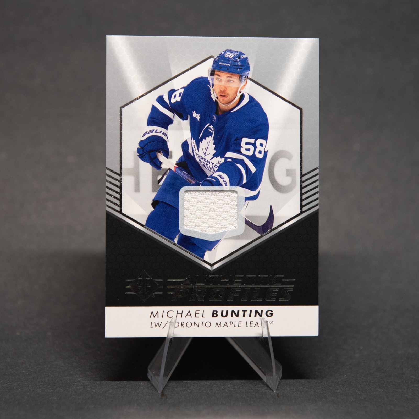2022-23 SP - Retail Authentic Profiles Michael Bunting #AP-14 Jersey (MEM)