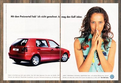 Volkswagen VW Golf III - Reklame Werbeanzeige Original-Werbung 1997 (2)