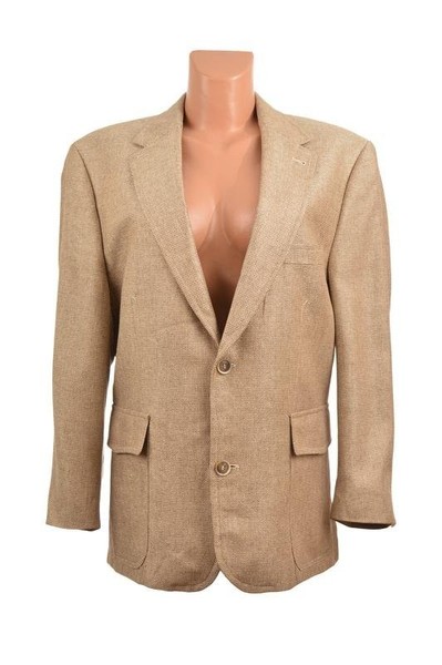Women Barutti Blazer Gold Silk 40 / L / 48