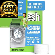 Affresh Washing Machine Cleaner, Helps Power Away 6 Count Pack of 1 , White