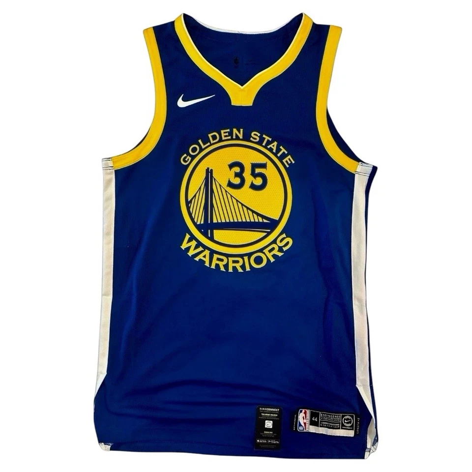 Kevin Durant Authentic Warriors Signed Autographed Nike Jersey COA PSA - Image 2 of 2