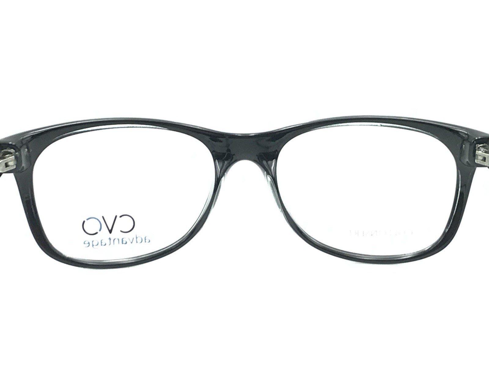 CLEARVISION CVO W908 Women's Black Crystal Square Round Eyeglasses 55-17 145