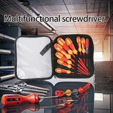 Magnetic Screwdriver Screwdriver Set Insulated Phillips Slotted Bits Electrician