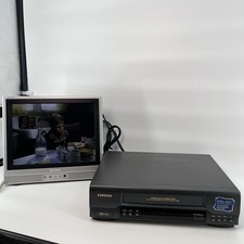 Samsung VR8608 VHS VCR Player Recorder 4 Head HiFi Stereo No Remote Fully Servic