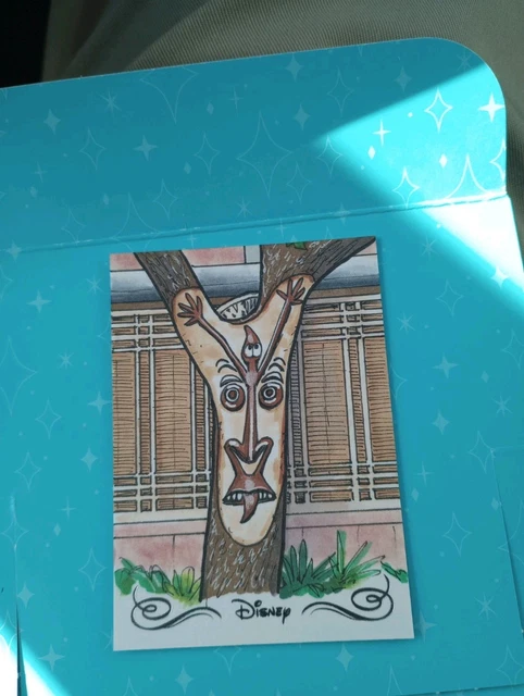 2025 Topps Disneyland 70th Anniversary Sketch Card by Ted Dastick Jr 1/1