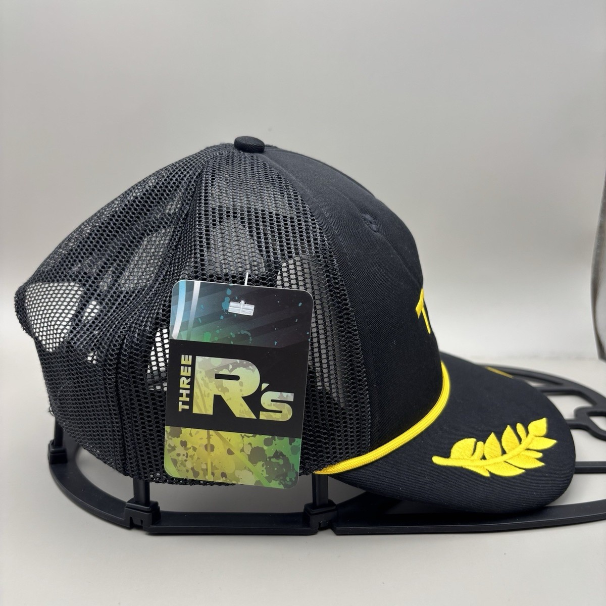 TRD Toyota Captain Cord Trucker Snap Back Hat Rare , Limted