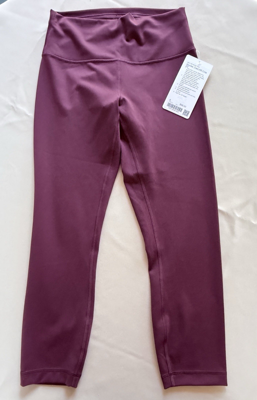 NWT Lululemon Wunder Train HR Crop