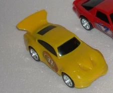 Toys R Us Fastlane Car Carrier Green Big Rig Truck YELLOW CAR No Truck Trailer