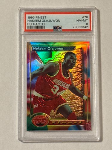 Hakeem Olajuwon [Refractor] #76 1993 Finest card