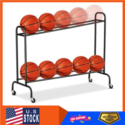 Tilt Basketball Rack Ball Storage Holder -Tilt Basketball Shooting Training Rack