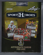 2026 Leaf Metal Sports Heroes Hobby Box