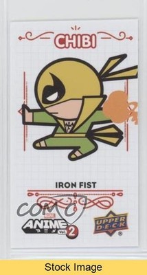 2023 Upper Deck Marvel Anime Vol 2 Chibi Iron Fist #15 READ 1q9k