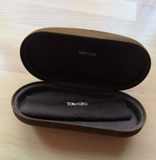 TOM FORD Authentic EYEGLASSES SUNGLASSES Clam Shell BROWN VELOUR CASE ONLY