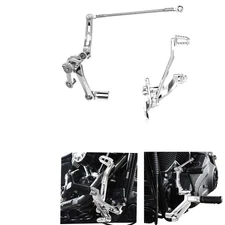 CNC-Cut Aluminum Foot Forward Control Kit for Harley Softail FXBB/S FXLR/S 18-25