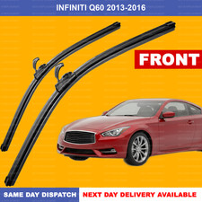 For Infiniti Q60 2013-2016 J-hook Arm Front Wiper Blades SET 26" 16"
