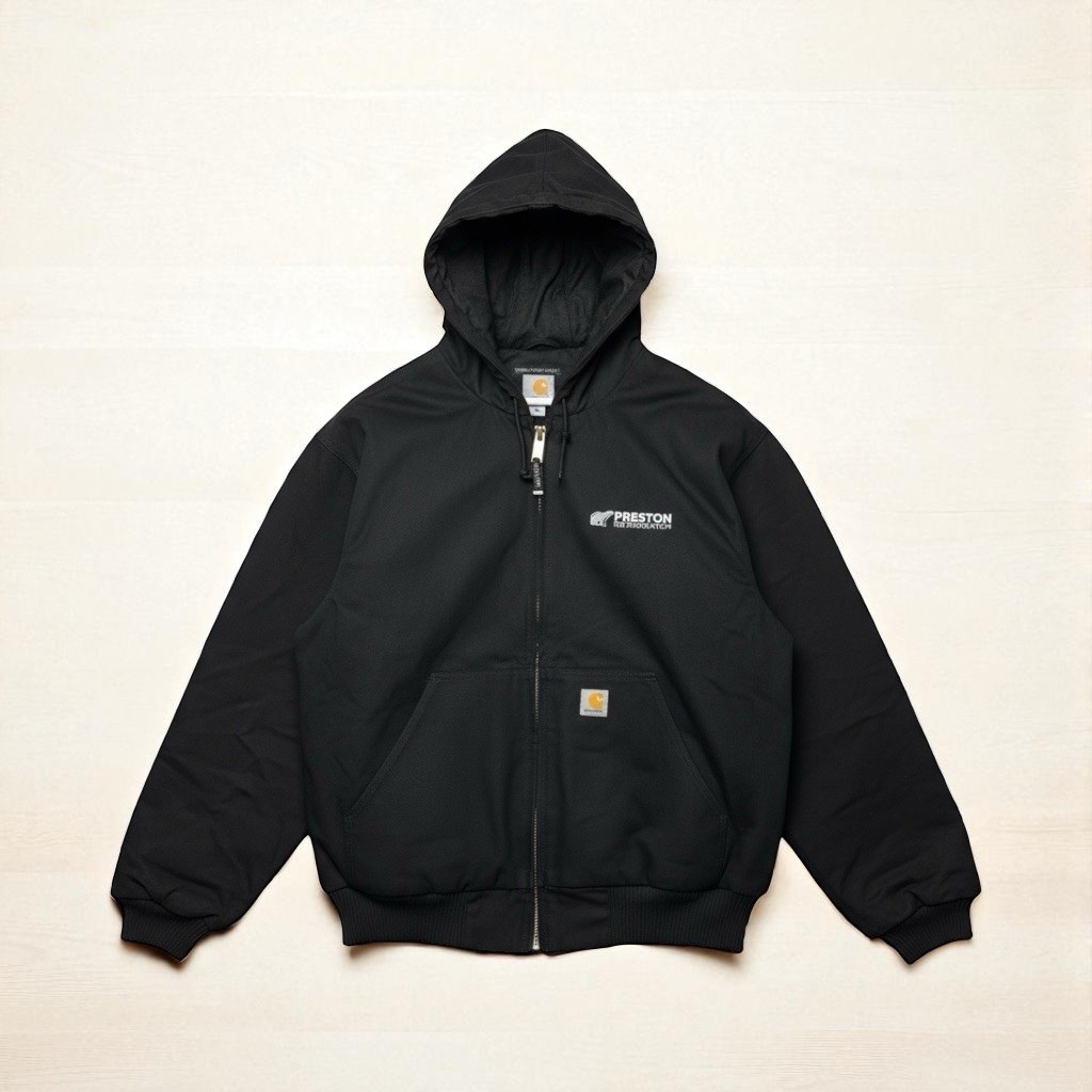 Carhartt Jacket XXXL Big Tall 3XL Firm Duck Active Flannel-L