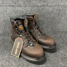 TIMBERLAND PRO Direct Attach 6" Waterproof Work Boots Men's Size 8
