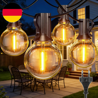 Heipard Lichterkette AußEn Led Strom 30M, Outdoor Lichterketten Beleuchtung Mit