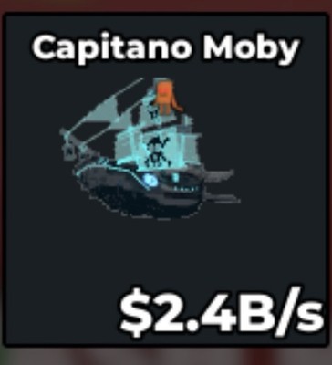 Steal A Brainrot Capitano Moby Cyber 2.4b Tung Trait
