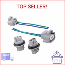 2Pcs Turn Signal Socket Plug,Connector Pigtail Harness Wiring for Toyota