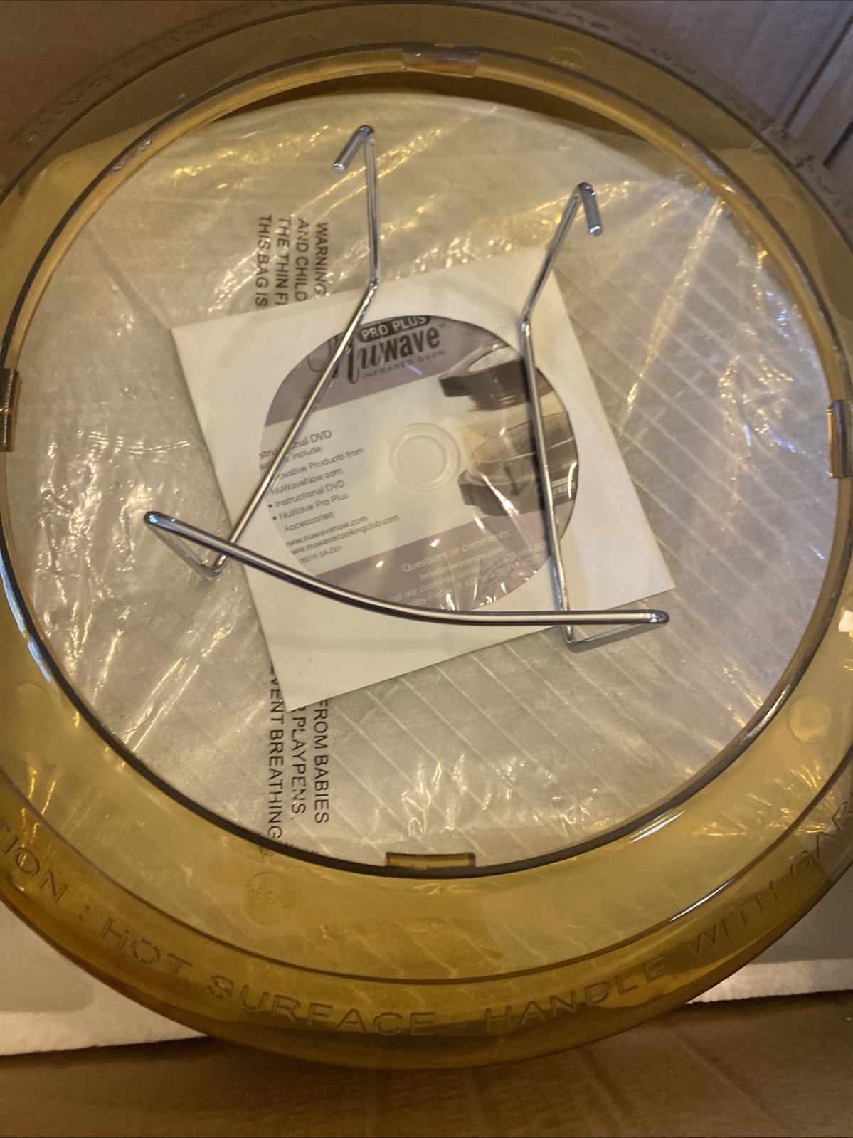 NuWave Pro Plus 20601 Infrared Convection Oven Black Amber Dome Brand New In Box