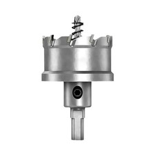 2 inch Metal Hole Saw, Heavy Duty 50mm Tungsten Carbide Hole Saw Drill Bit fo...