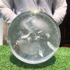 18.8LB white Smelting Stone Quartz sphere Crystal Ball Mineral specimen Healing — photo 3