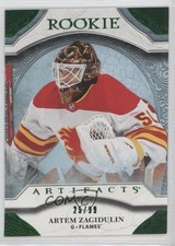 2020 Upper Deck Artifacts Rookie Redemptions Emerald 25/99 Artem Zagidulin 03uh
