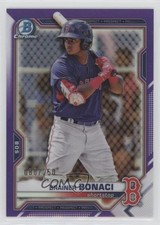 2021 Bowman Draft Chrome Purple Refractor 80/250 Brainer Bonaci #BDC-54 1k5